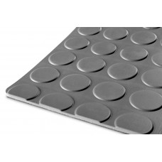 Light grey rubber mat per meter RRNG1200-1M