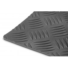 Black rubber mat in roll RRTZ1200