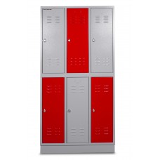 Metal cabinet 3 columns DEKLK32